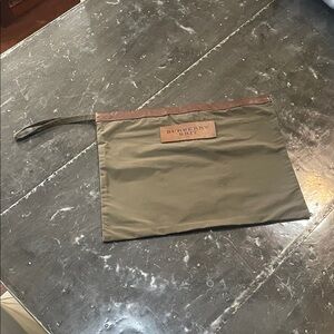 Burberry Olive Green Men's Bag